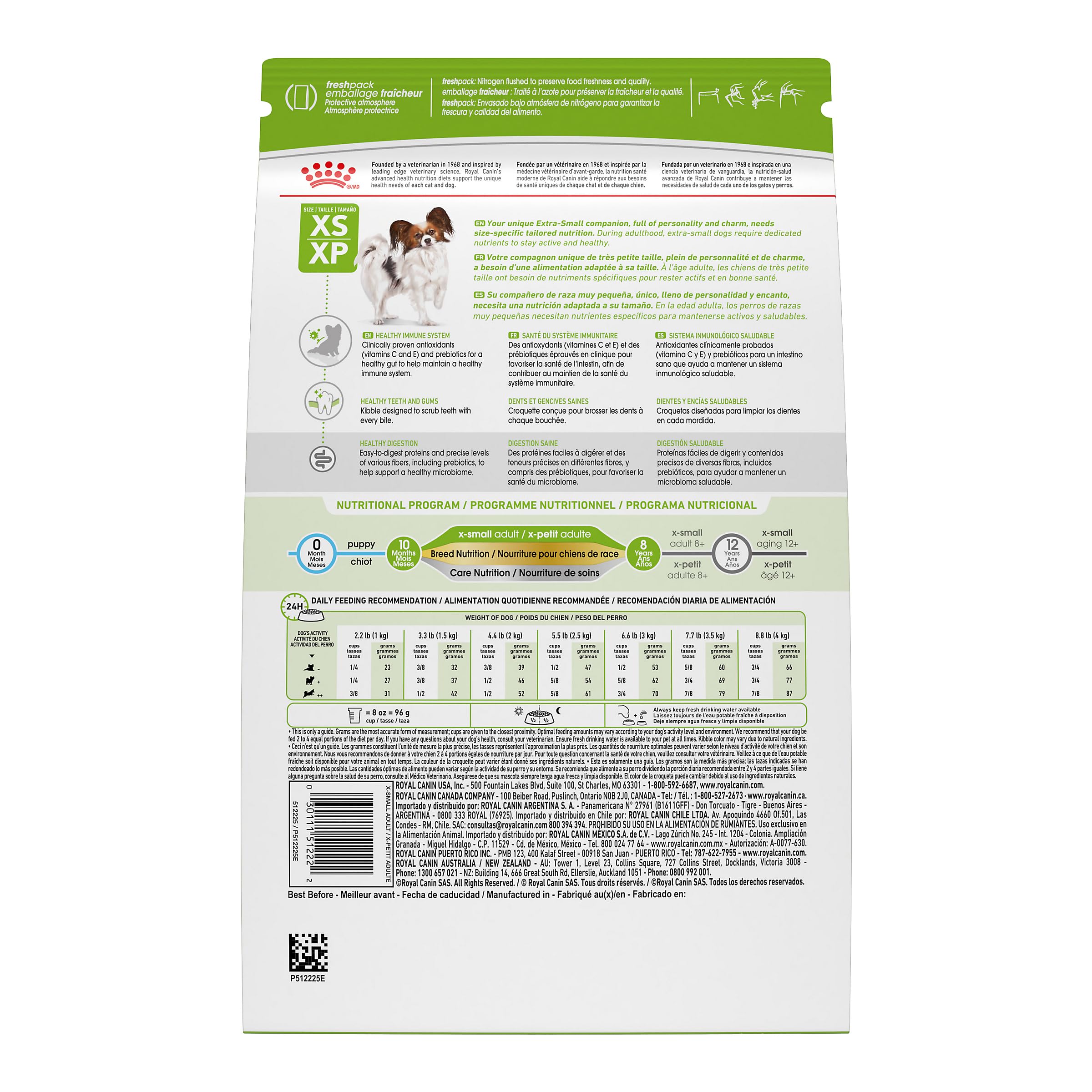 Royal Canin X-Small Adult Dry Dog Food, 2.5 lb bag 🍁 All In One Marketplace Canada