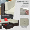 Pieces Patio Furniture Set