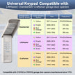 877MAX Universal Wireless Keyless Keypad for Chamberlain/Liftmaster/Craftsman Garage Door Openers - Compatible with Yellow/Purple/Red/Orange/Green Learn Buttons (315/390 MHz) 🍁 All In One Marketplace Canada