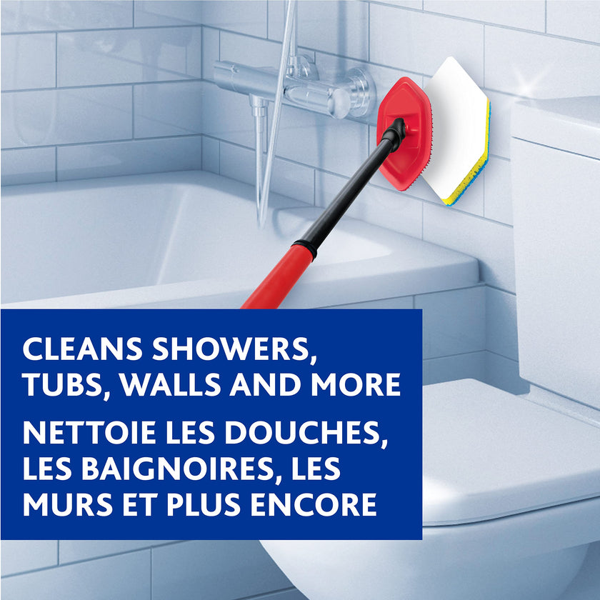Vileda Bathroom Cleansing Supplies Set | Includes 1 Magic Mop with 1 Extra Refill and 1 Microfibre Bathroom Cleaning Cloth 🍁 All In One Marketplace Canada
