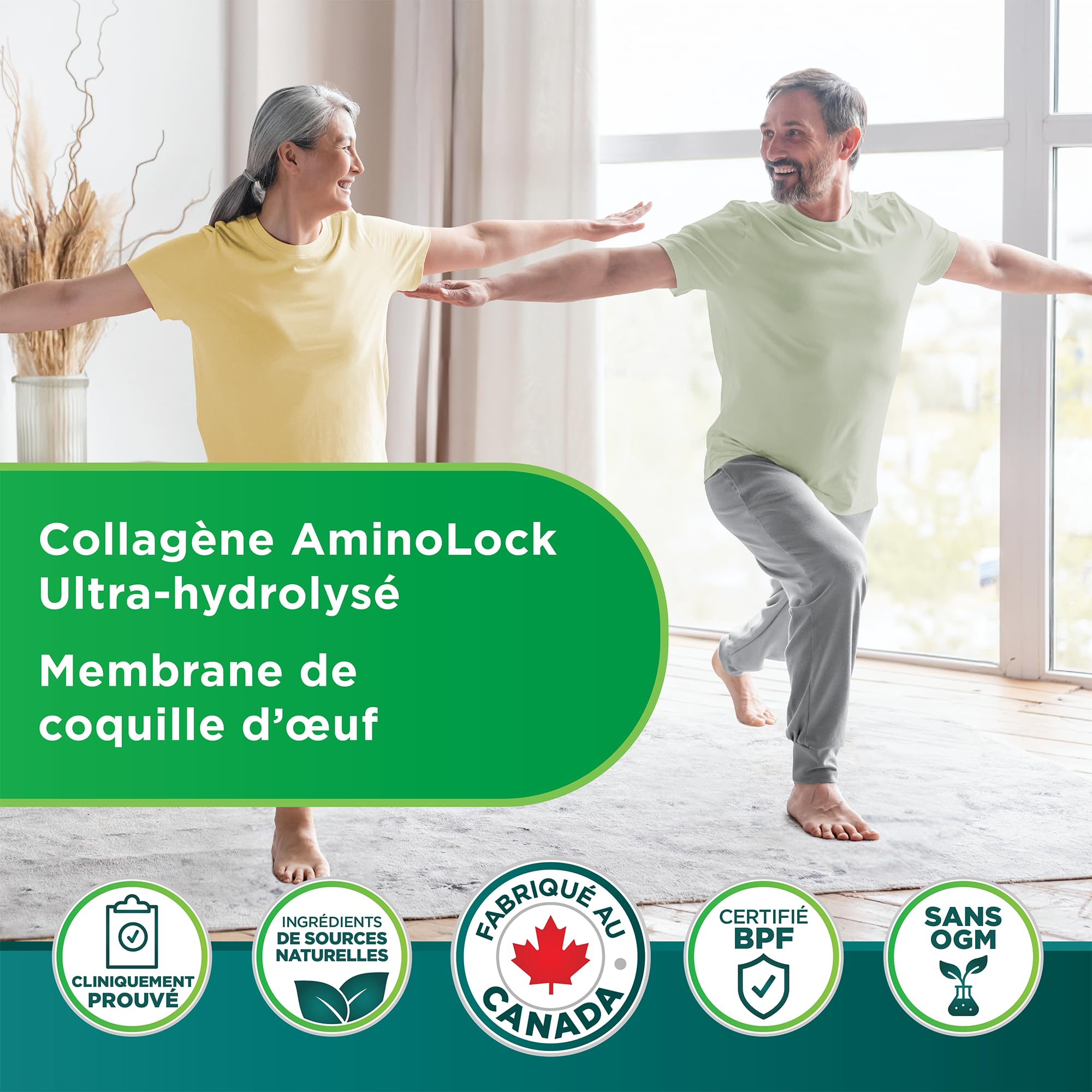 Genacol Pain Relief (60-Day Supply) – Natural Eggshell Membrane and Ultra-Hydrolyzed Collagen Peptides, Joint Pain Relief Supplement, Results in Just 5 Days, Value Pack, 180 Capsules 🍁 All In One Marketplace Canada