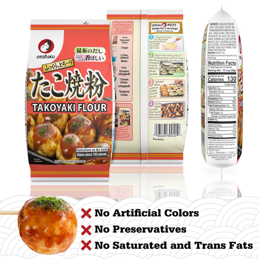 Otafuku Takoyaki Flour (453.59G)