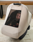 Skip Hop All Seasons Baby Car Seat Cover 4 in 1 Universal Fit with UPF40+ Sunshade and Water Resistant Fabric Oat 🍁 All In One Marketplace Canada