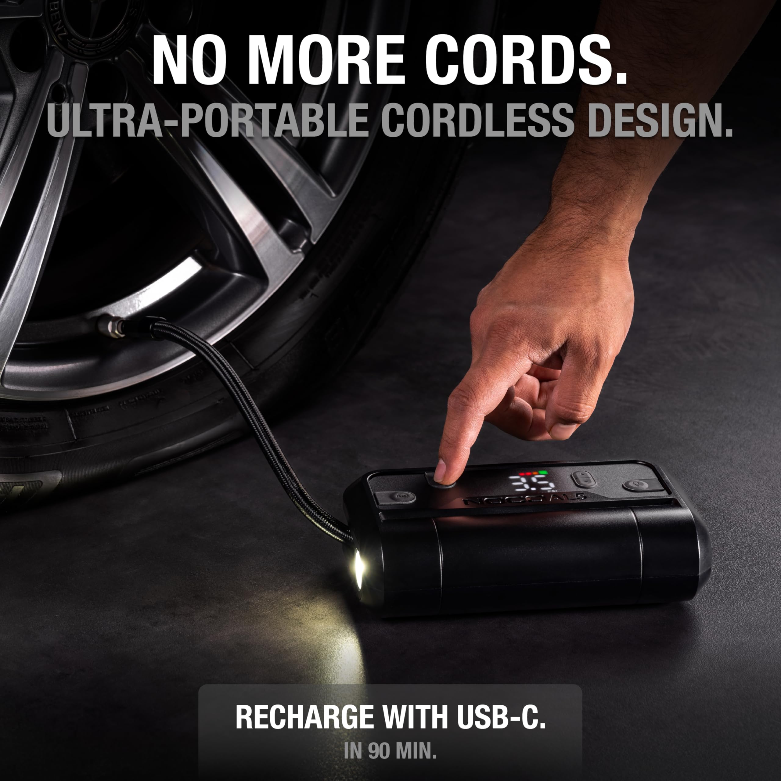 NOCO Air AL5 17 LPM 12V Cordless Tire Inflator & Portable Air Compressor 🍁 All In One Marketplace Canada