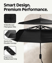 Repel Windproof Travel Umbrella - Compact & Withstands Winds up to 100MPH, Strongest Premium Auto Folding Umbrella for Rain and Sun - Durable, Light & Portable for Women & Men, Fits Backpack & Cars 🍁 All In One Marketplace Canada