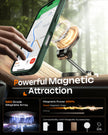 TOCOL for iPhone 17 Case, Full Camera Protection, Built-in Magnetic Ring, Compatible with Magsafe, Drop Protection, Translucent Matte Phone Case for iPhone 17 6.3 inch (Alpine Green) 🍁 All In One Marketplace Canada