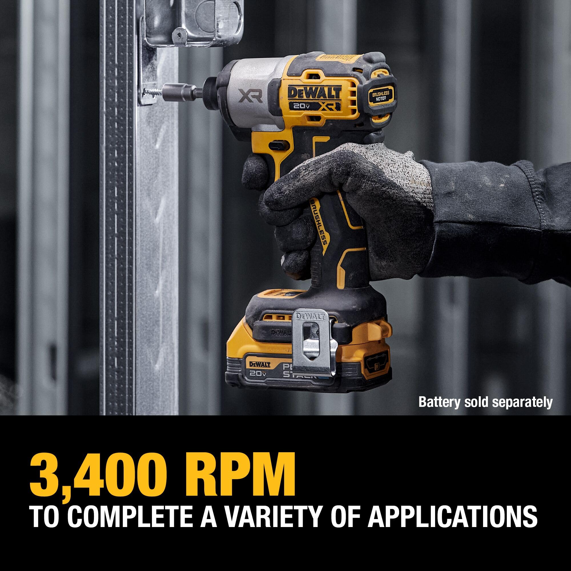 DEWALT 20V MAX XR Cordless Impact Driver, Brushless, 3-Speed, Tool Only (DCF845B) 🍁 All In One Marketplace Canada