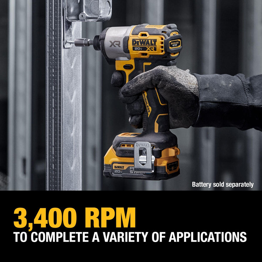 DEWALT 20V MAX XR Cordless Impact Driver, Brushless, 3-Speed, Tool Only (DCF845B) 🍁 All In One Marketplace Canada