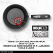Starfrit The Rock 2.8L (3Qt) Non-Stick Saucepan - Durable Forged Aluminum - Oven Safe - PFOA Free - Easy to Clean - Black 🍁 All In One Marketplace Canada