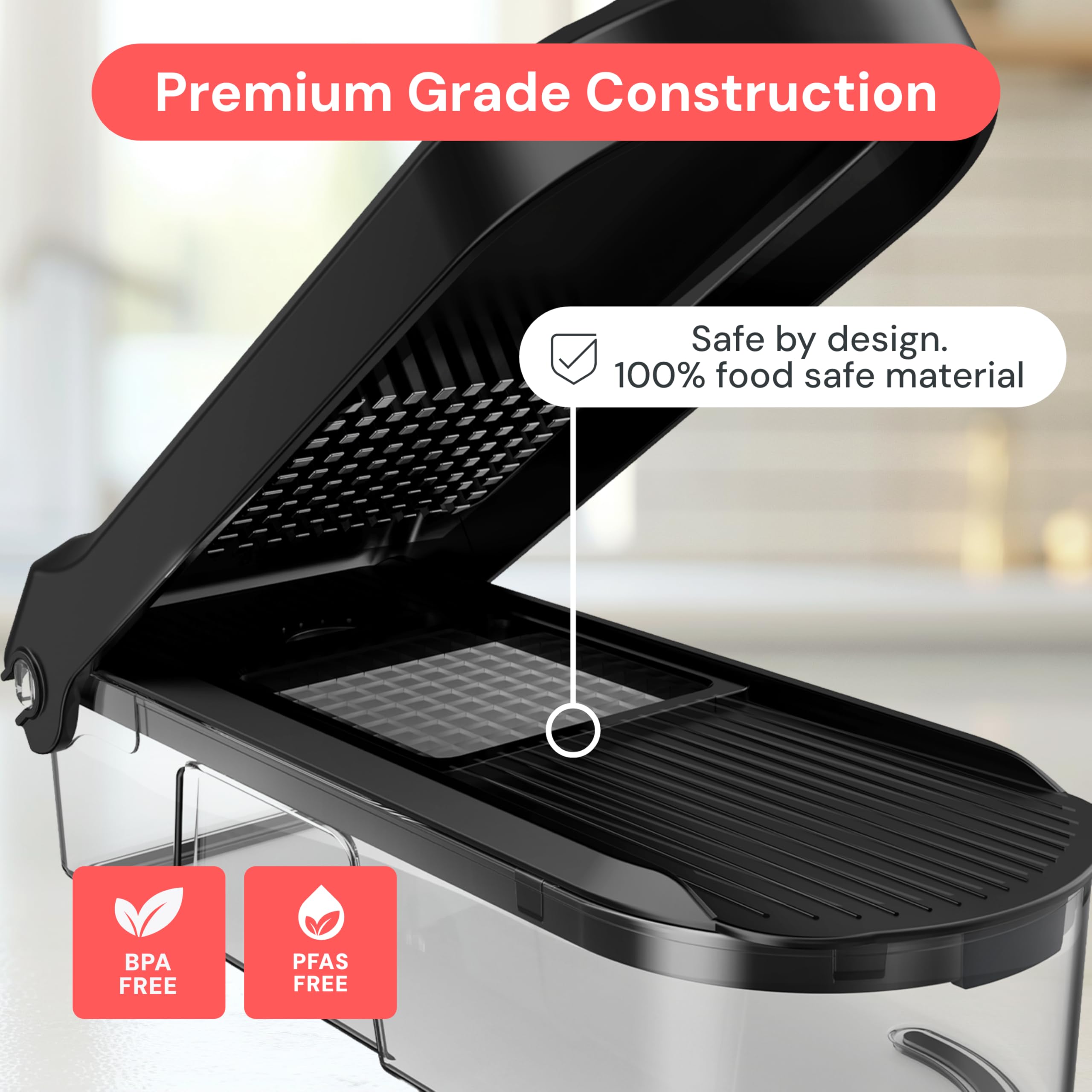 Fullstar Pro Core - Vegetable Chopper & Mandoline Slicer - 6 Blades 🍁 All In One Marketplace Canada