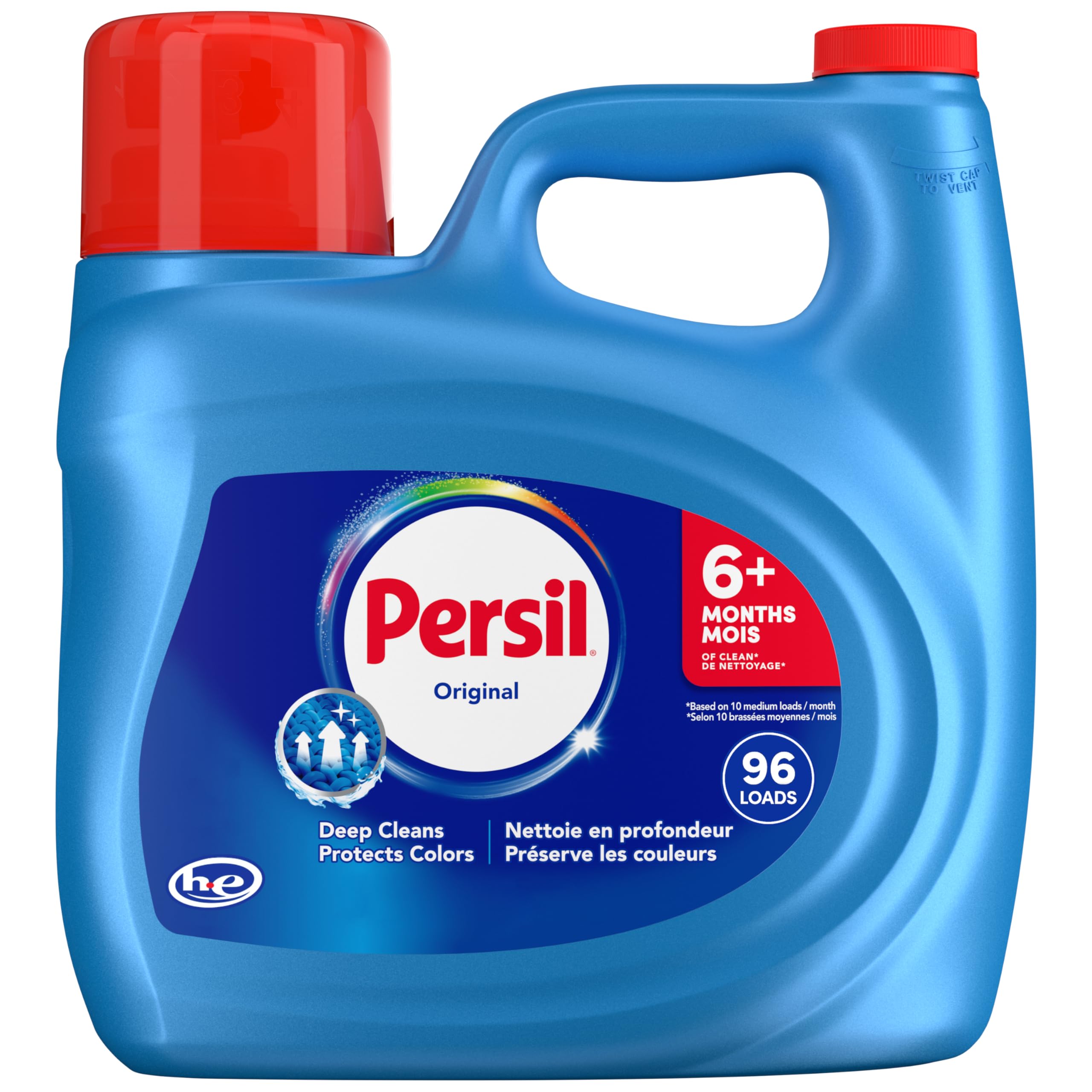 Persil Original Liquid Laundry Detergent, 3.72L/96 Loads, Colour Protection 🍁 All In One Marketplace Canada