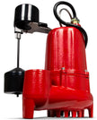 Red Lion RL-SC50V 115-Volt, 1/2 HP, 4300 GPH Cast Iron Sump Pump with Vertical Switch, 10-Ft. Cord, Red, 14942747 🍁 All In One Marketplace Canada