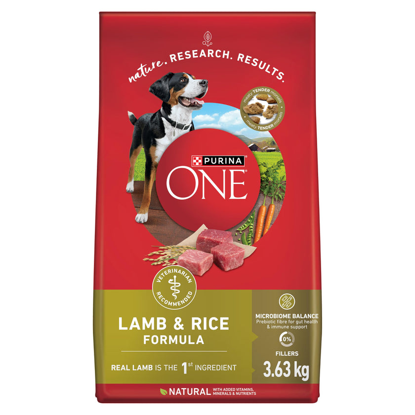 Purina ONE Dry Dog Food, Microbiome Balance with Lamb & Rice 3.63kg 🍁 All In One Marketplace Canada