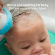 Frida Baby The 3-Step Cradle Cap System Kit & Cradle Cap Treatment, DermaFrida The FlakeFixer, Sponge, Brush, Comb and Storage Stand for Babies with Cradle Cap, White-Blue 🍁 All In One Marketplace Canada