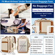 Travel Backpack for Women Flight Approved Carry On Travel Backpack with Shoe Pouch,TSA 15.6inch Laptop Sac à Dos Personal Item Bag for Weekender Overnight Bags Bookbag Travel Essentials,Beige 🍁 All In One Marketplace Canada