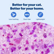 ScoopFree Premium Lavender Scent Crystal Litter, Superior Odor Control, Absorbs 5X Faster, Low Tracking for Less Mess, Lasts up to 2 Months, Lightly Scented (8 lb Bag) 🍁 All In One Marketplace Canada