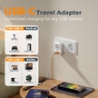 TESSAN Canada to European Travel Adapter 2 Pack, Plug Adaptor 🍁 All In One Marketplace Canada