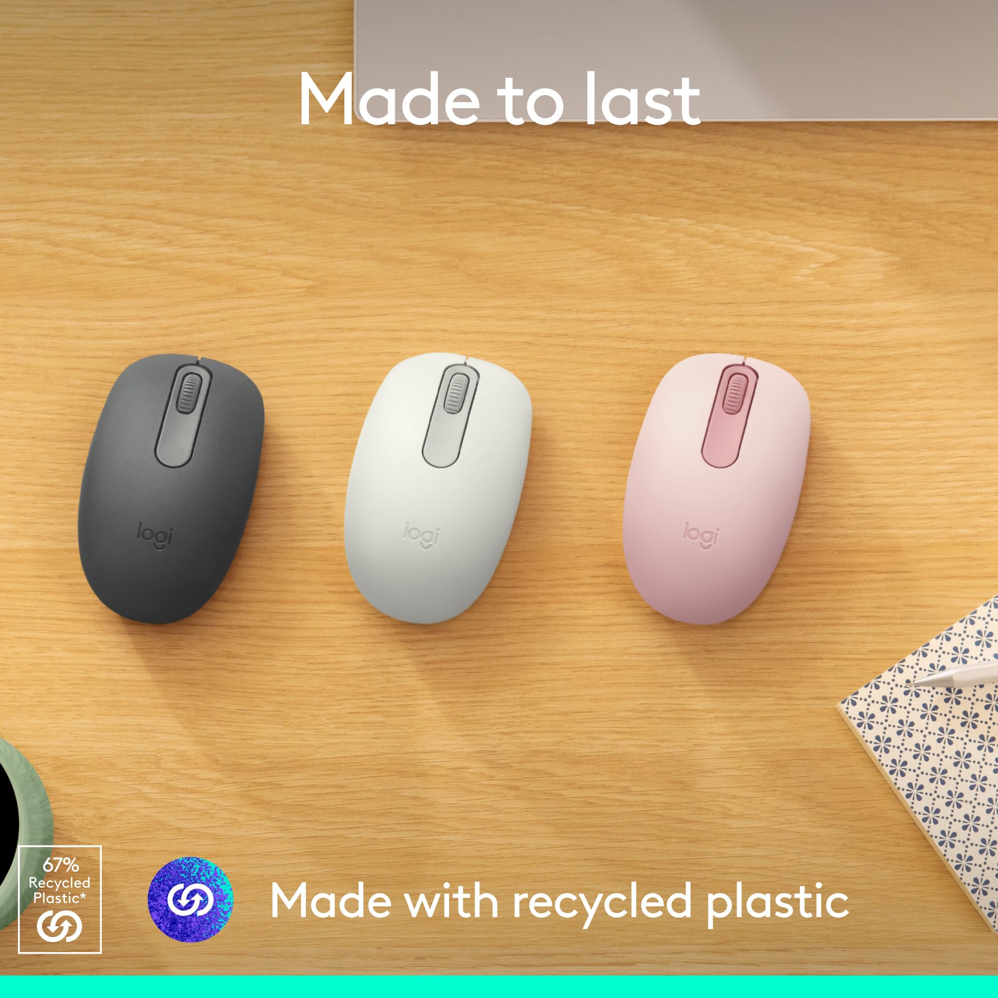 Logitech M196 Bluetooth Wireless Mouse, Compact and Portable Mouse for Laptops, Tablets and More, 12-Month Battery, Smooth Tracking, Compatible with PC and Mac, Windows and macOS - Graphite 🍁 All In One Marketplace Canada