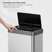 EKO Mirage X 80 Liter / 21.1 Gallons Motion Sensor Trash Can, Automatic Large Kitchen Trash Can Touchless, Stainless Steel 🍁 All In One Marketplace Canada