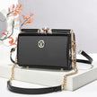 Diamond-Quilted Shoulder Bag for Women, Pillow Shape PU Leather Crossbody