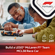 LEGO Speed Champions McLaren F1 Team MCL38 Race Car Toy - Building Set for Kids, Boys & Girls, Ages 10+ - Toy Car for F1 Fans - Gift Idea for Birthday - 77251 🍁 All In One Marketplace Canada