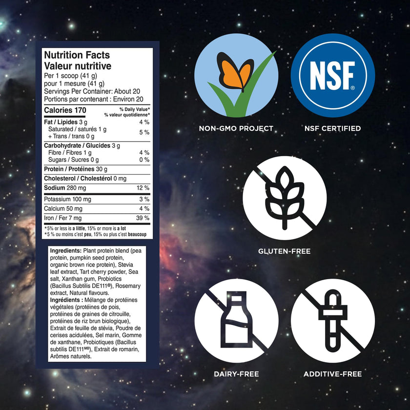 Vega Protein + Recovery, Vanilla – 30g Vegan Protein, Dairy & Gluten Free, Probiotics, NSF Certified, 830 g (20 Servings) 🍁 All In One Marketplace Canada