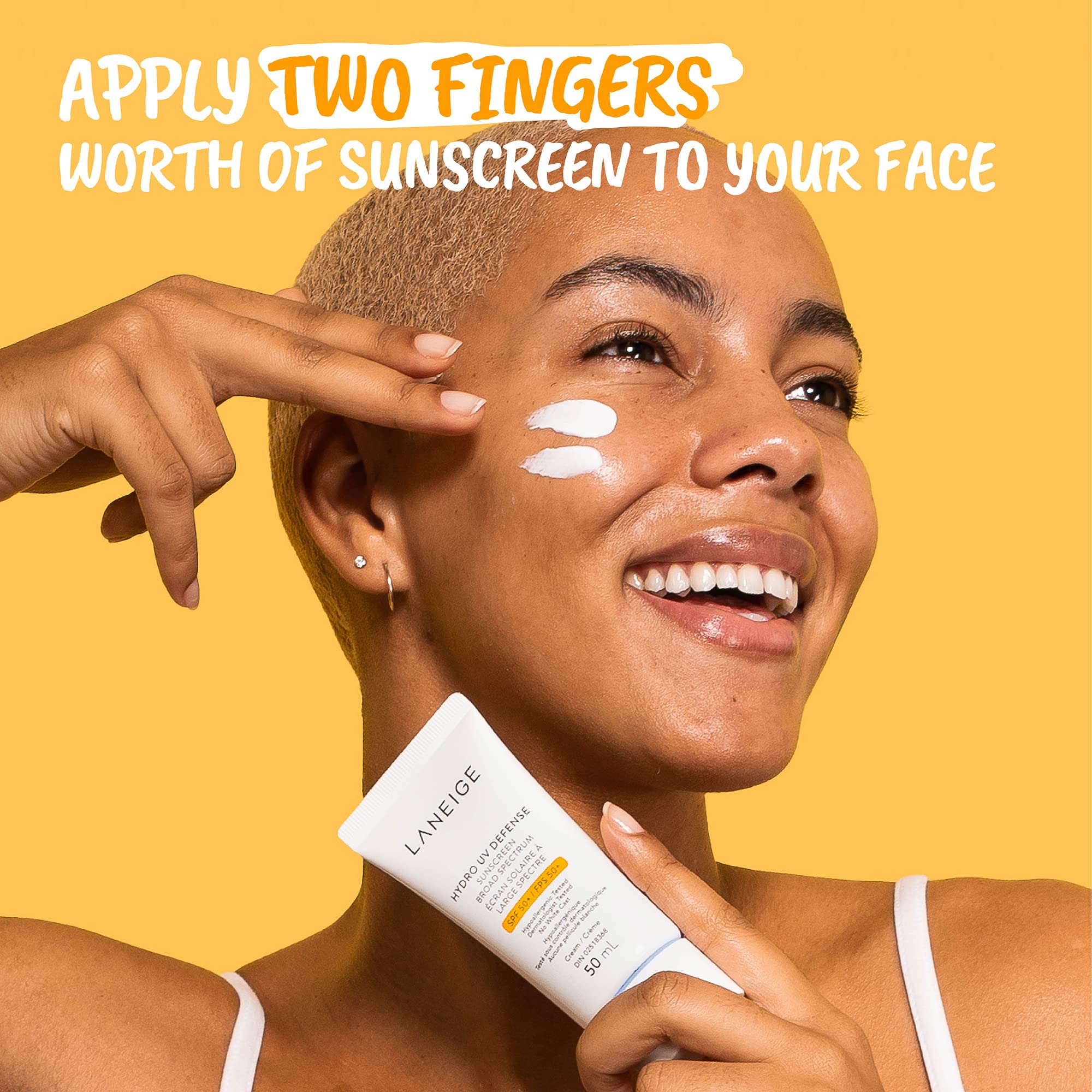 LANEIGE Hydro UV Defense Sunscreen SPF 50+: Hypoallergenic & Dermatologist-Tested Korean Broad Spectrum Sun Protection with No White Cast 🍁 All In One Marketplace Canada