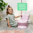 Summer by Ingenuity My Size Potty Pro in Pink, Infant Potty Training Toilet, Lifelike Flushing Sound, For Ages 18 Months, Up to 50 Pounds 🍁 All In One Marketplace Canada