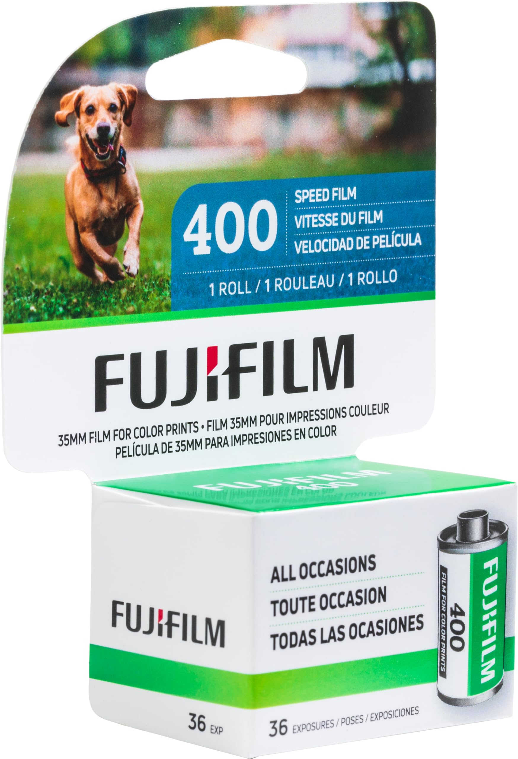 FUJIFILM 600022184 ISO 400 36EX1CD 36-Exposure Color Negative Film for 35mm Cameras (Single Roll) 🍁 All In One Marketplace Canada