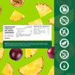 Organika Canadian-Made Electrolytes Powder with Vitamin C & Prebiotic Fibre - Sugar-Free Hydration Drink Mix - Pineapple PassionFruit - 210 g - 60 servings 🍁 All In One Marketplace Canada