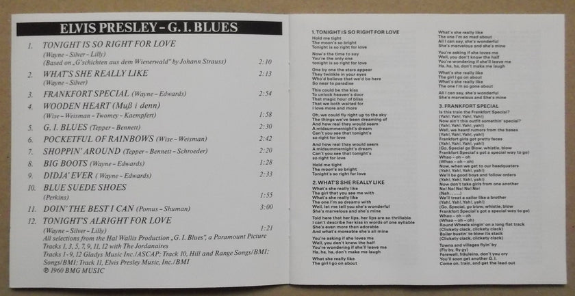 Elvis Presley / G.I. Blues - CD (Used)