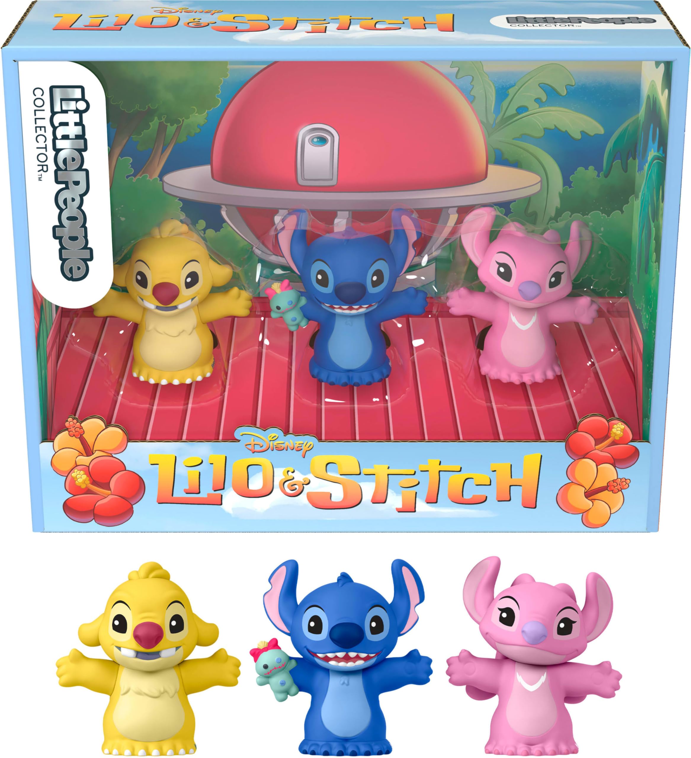 Little People Collector Set Disney Stitch & The Cousins Special Edition for Fans, 3 Character Figures in a Display Package 🍁 All In One Marketplace Canada