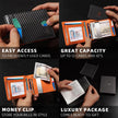 Zitahli Mens Slim Wallet Larger Capacity with 12 Slots RFID Blocking Minimalist Bifold Front Pocket Wallet for Men with ID Window 🍁 All In One Marketplace Canada