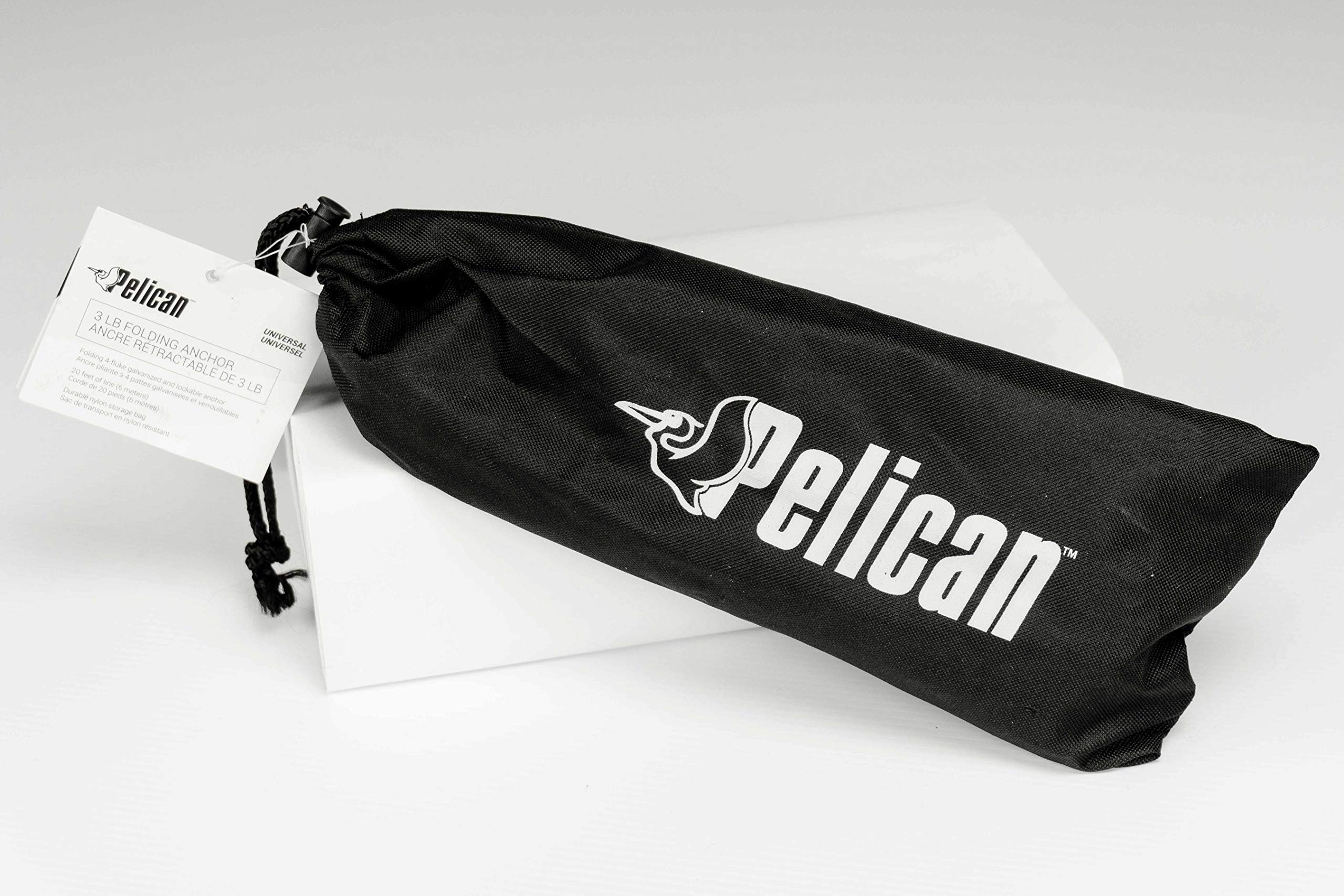 Pelican Compact Anchor Kit for Kayak, Canoe, SUP, Inflatables or Small Boats, Foldable Storage Bag, Ideal for Fishing Kayak Boating (3 lb) 🍁 All In One Marketplace Canada