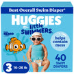 HUGGIES Disposable Swim Diapers - Size 3 Small, Huggies Little Swimmers, 40 ct 🍁 All In One Marketplace Canada