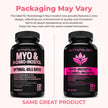 Nutratology® Myo-Inositol & D-Chiro Inositol Capsules - PCOS Supplement for Women - Optimal 40:1 Ratio - For Hormonal Balance & Healthy Ovarian Function - Regulates Menstrual Cycle - 120 Capsules 🍁 All In One Marketplace Canada