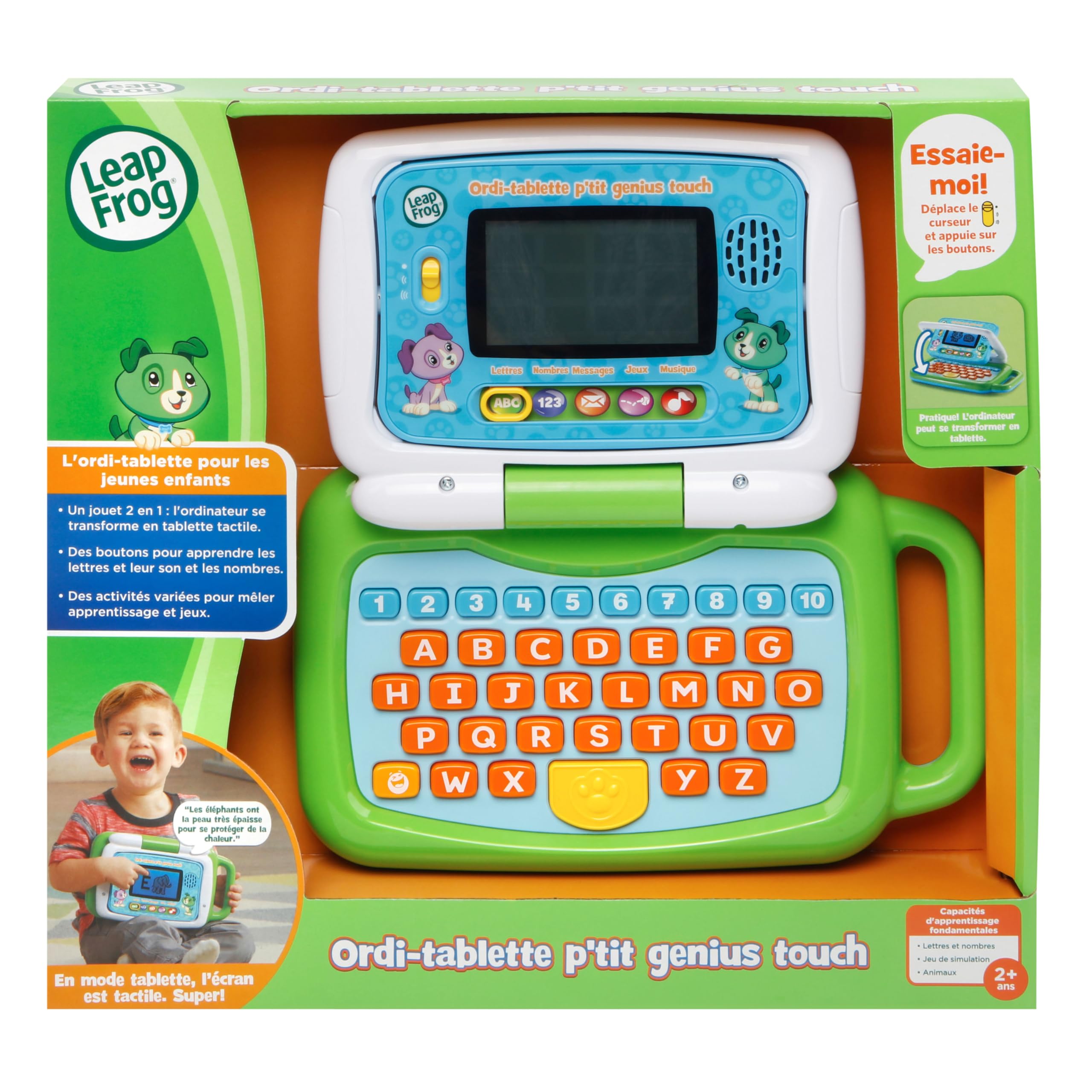 Leapfrog 2-in-1 LeapTop Touch (French Version) 🍁 All In One Marketplace Canada