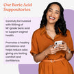NewLife Naturals - Medical Grade Boric Acid Vaginal Suppositories - 600mg - 100% Pure Womens pH Balance Pills - Yeast Infection & Bacterial Vaginosis - 30 Capsules: Made in USA 🍁 All In One Marketplace Canada