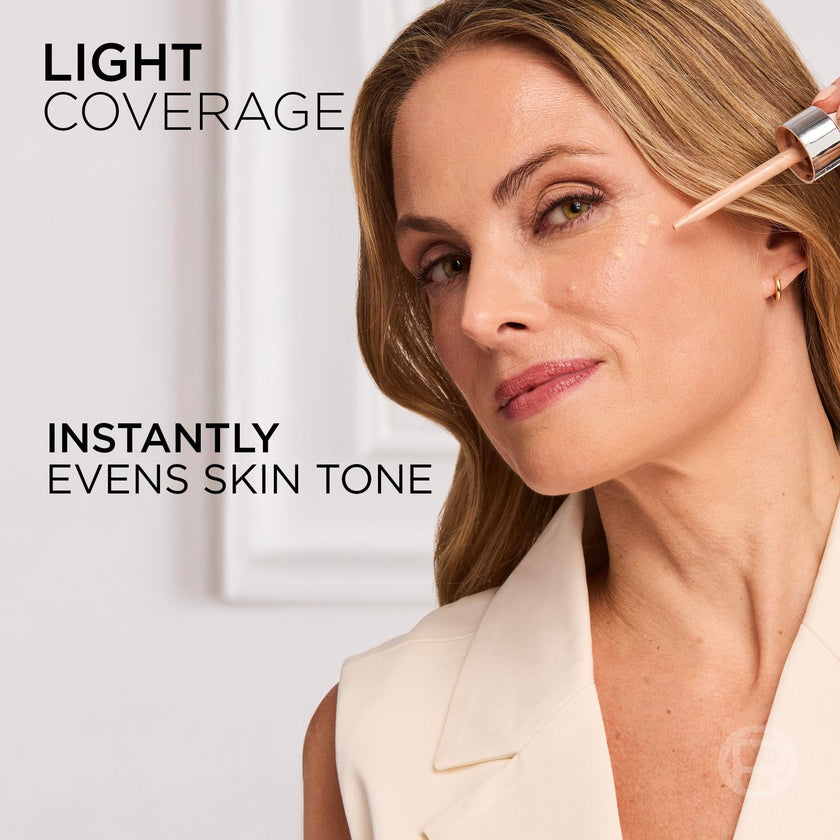 L’Oréal Paris True Match Nude Hyaluronic Foundation, Tinted Face Serum Foundation with Hyaluronic Acid for Lightweight Coverage and Instant Hydration, Radiant Finish - Medium, 30 mL 🍁 All In One Marketplace Canada