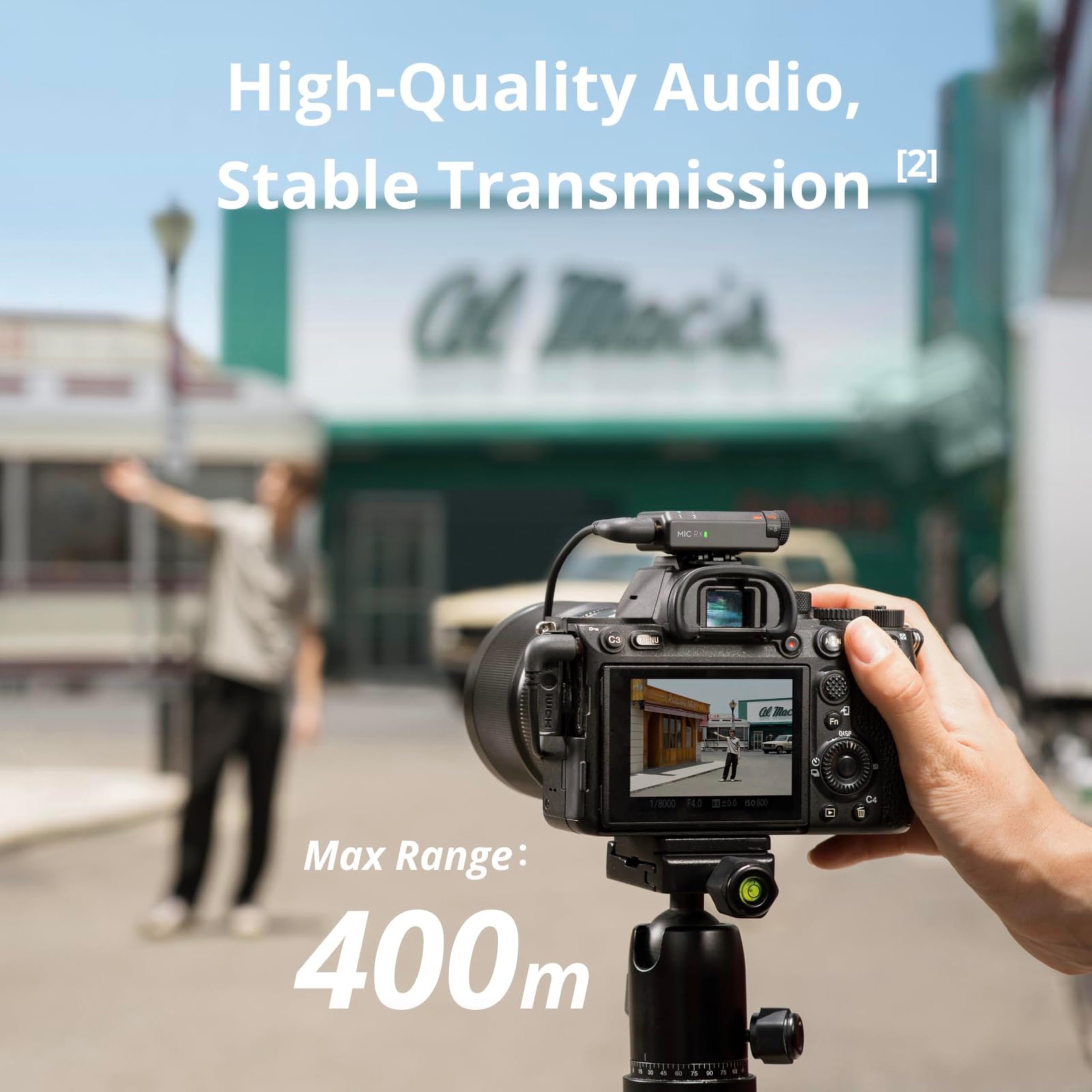 DJI Mic Mini (1 TX + 1 RX), Wireless Lavalier Microphone for iPhone/Camera/Android, Ultralight, Detail-Rich Audio, Noise Cancelling, Automatic Limiting, Vlog, Streaming, 400m Transmission 🍁 All In One Marketplace Canada