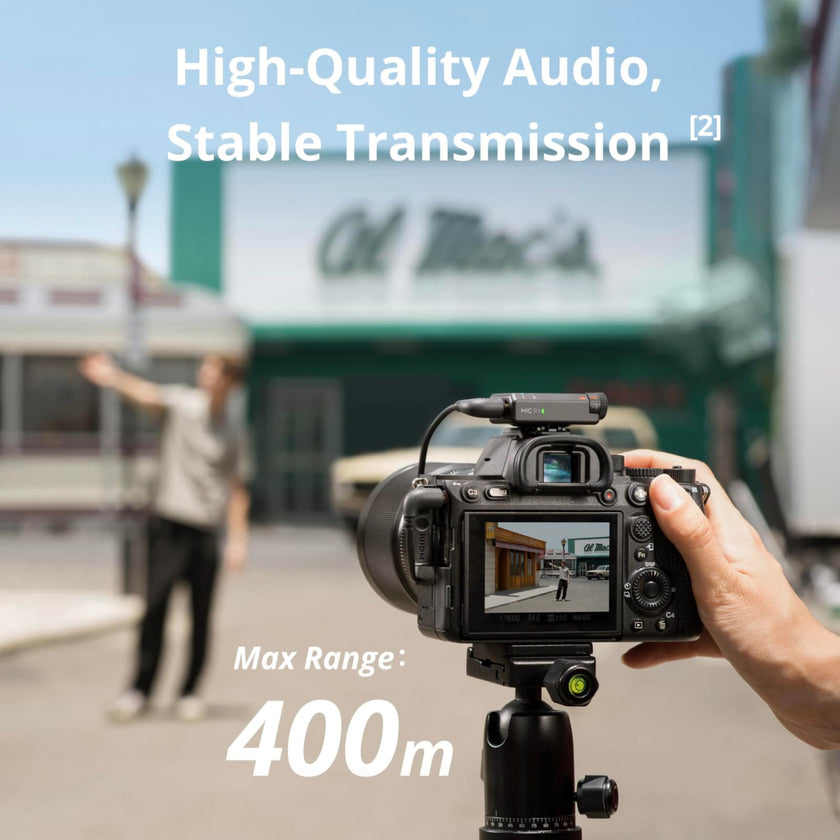 DJI Mic Mini (1 TX + 1 RX), Wireless Lavalier Microphone for iPhone/Camera/Android, Ultralight, Detail-Rich Audio, Noise Cancelling, Automatic Limiting, Vlog, Streaming, 400m Transmission 🍁 All In One Marketplace Canada