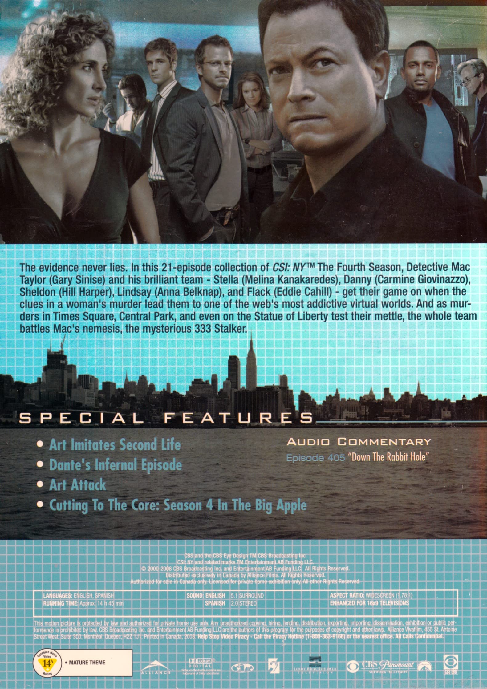 CSI: New York / The Fourth Season - DVD (Used)