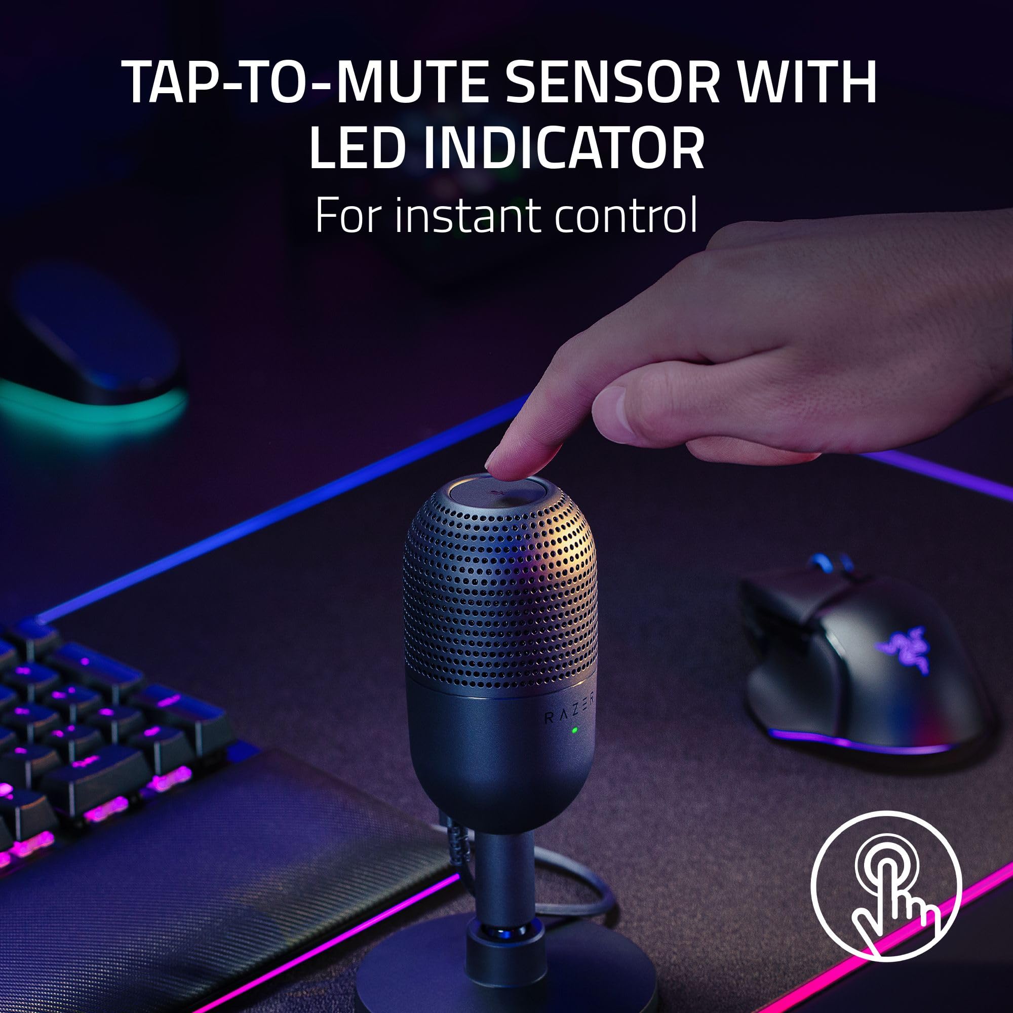 Razer Seiren V3 Mini USB Microphone, Supercardioid Condenser Mic, Black 🍁 All In One Marketplace Canada