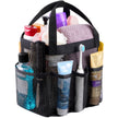 Lifewit Mesh Shower Caddy Freestanding Portable Shower Tote Bag for College Dorm, Bathroom, Gym, Travel, Quick Dry Hanging Shower Organizer with 7 Storage Pockets for Toiletry Essentials, Medium,Black 🍁 All In One Marketplace Canada