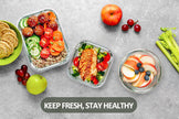 M MCIRCO 24-Piece Glass Food Storage Containers with Snap Locking Lids,Glass Meal Prep Containers Set - Airtight Lunch Containers, Microwave, Oven, Freezer and Dishwasher 🍁 All In One Marketplace Canada