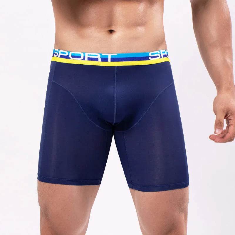 Men’s Compression Boxer Briefs – Breathable Athletic Performance Underwear with Support Pouch
