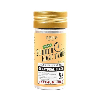 EBIN NEW YORK 24HR VEGAN HAIR SLEEK STICK - NATURAL BLACK 2.7OZ