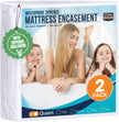 Utopia Bedding Zippered Mattress Encasement Queen (Pack of 2) - 100% Waterproof and Bed Bug Proof Mattress Protector - Absorbent, Six-Sided Mattress Cover 🍁 All In One Marketplace Canada