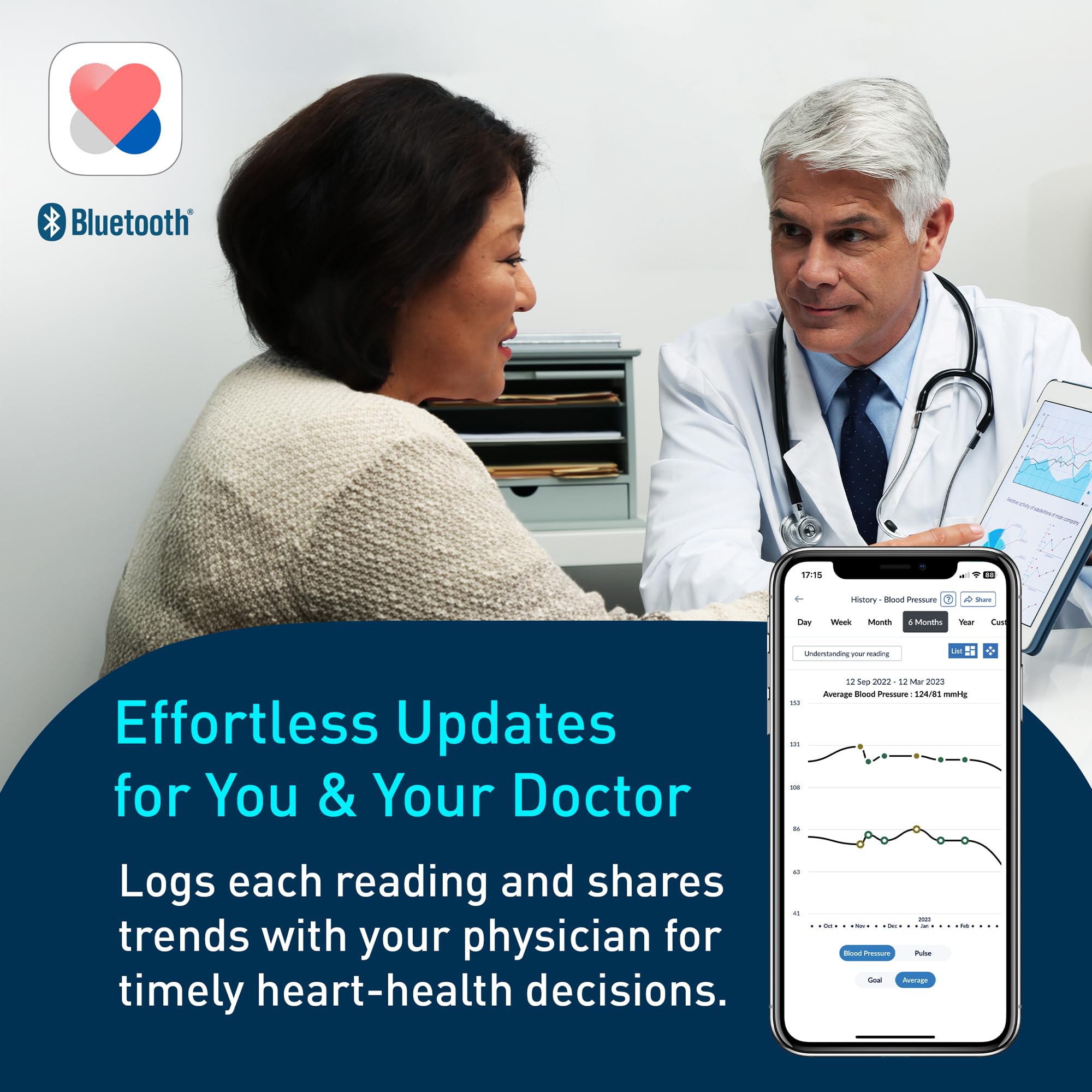 OMRON Bronze Upper Arm Blood Pressure Monitor - Clinically Validated Blood Pressure Arm Cuff - Use OMRON Connect App for Unlimited Measurements 🍁 All In One Marketplace Canada