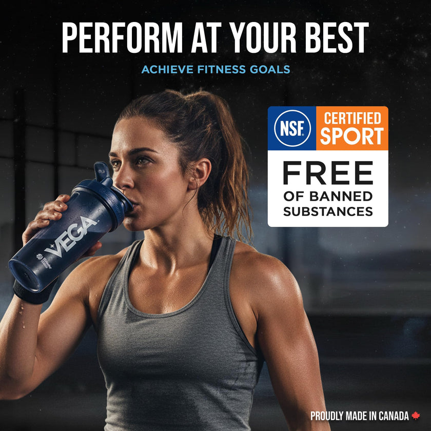 Vega Protein + Recovery, Chocolate – 30g Vegan Protein, Dairy & Gluten Free, Probiotics, NSF Certified, 1.98 kg (45 Servings) 🍁 All In One Marketplace Canada